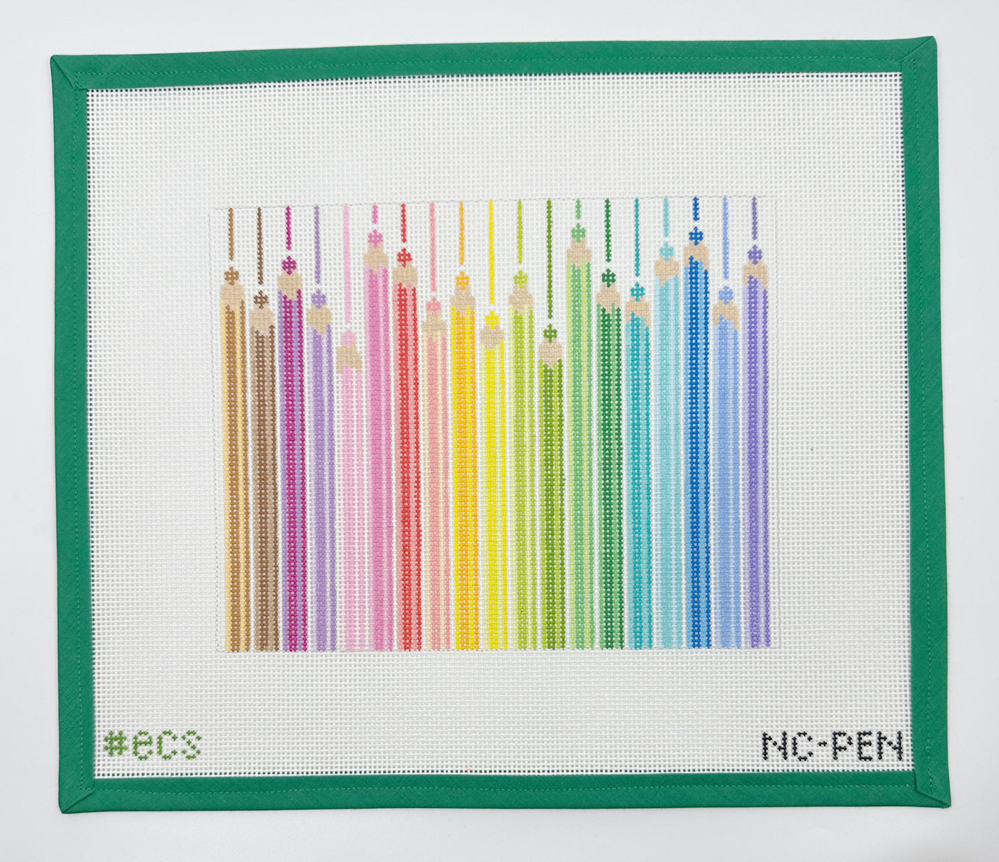 colored pencils clutch