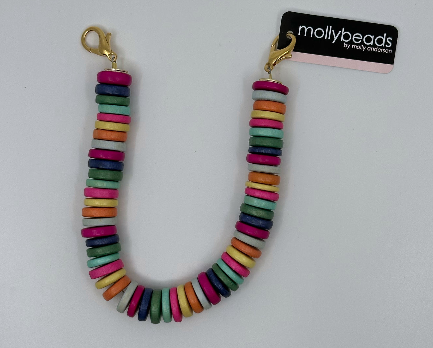 mollybeads Clutch Handle - Rainbow