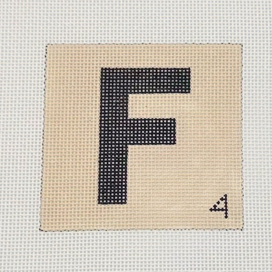 Scrabble Tile F - BW73