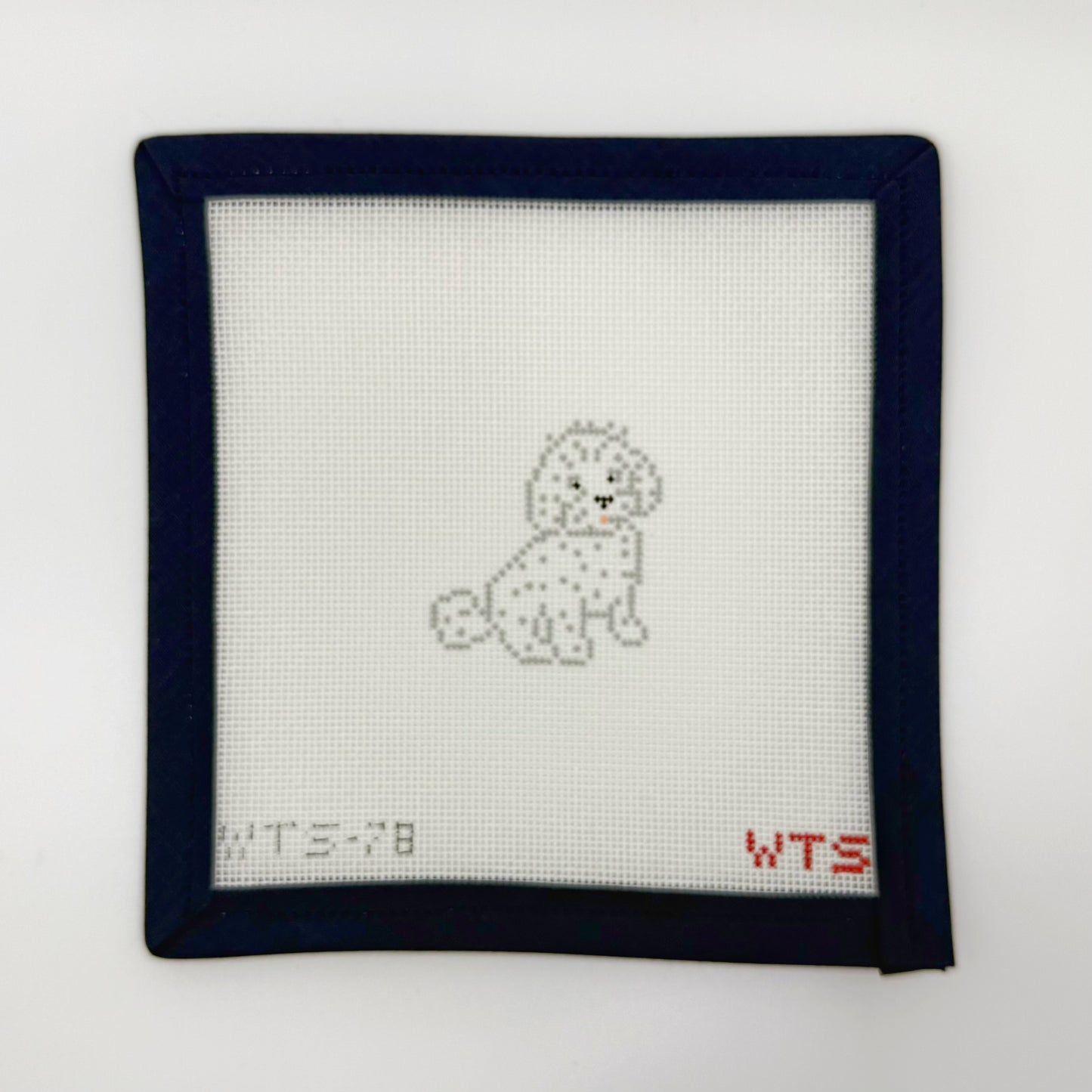 Mini White Fluffy Dog WTS-78-W