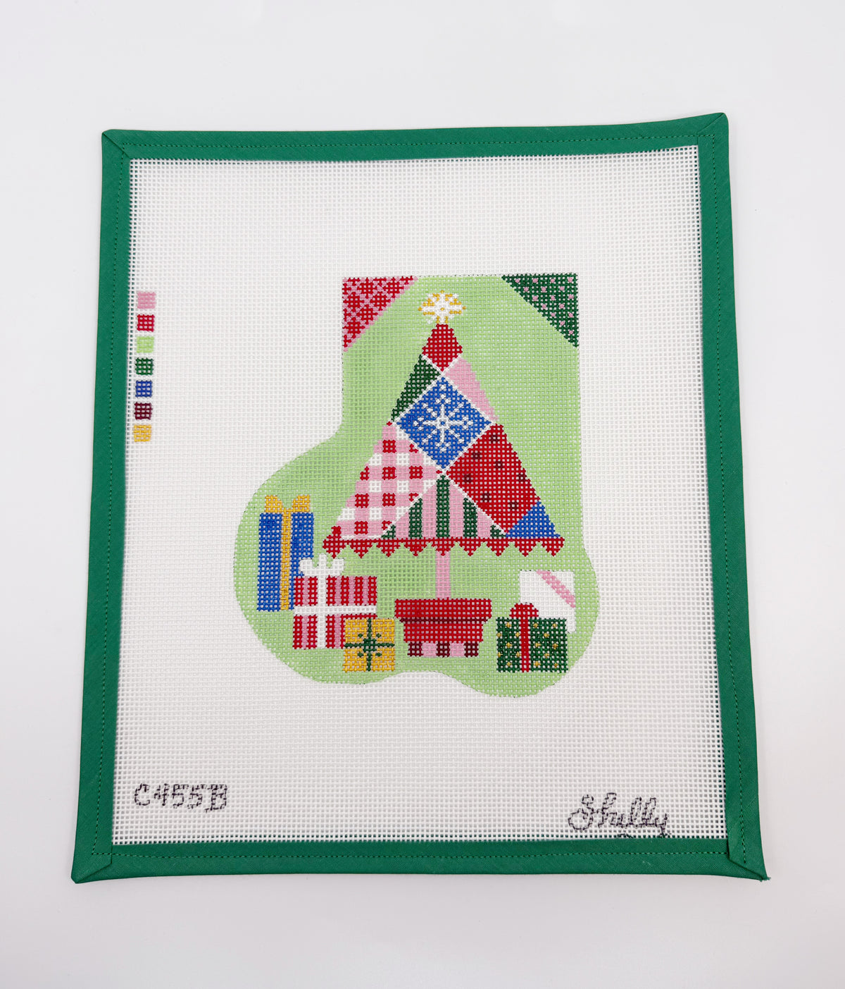 Patchwork Tree Canvas C455B