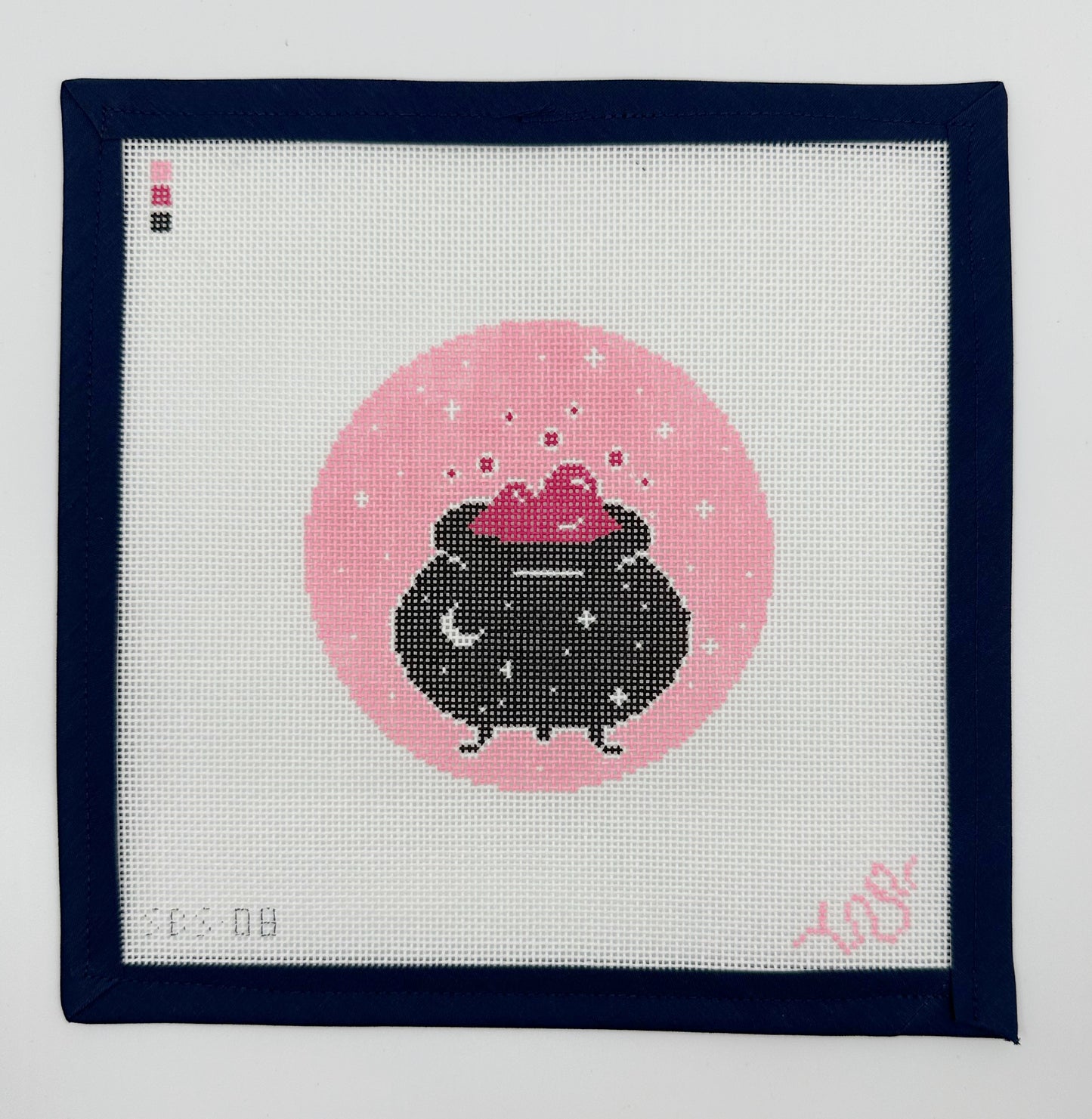 Pink and Spooky Cauldron