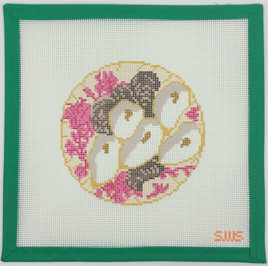 Pink Oyster Plate