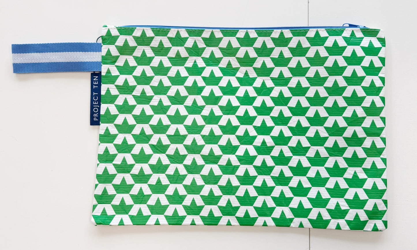 Large Zip Pouch - Boats