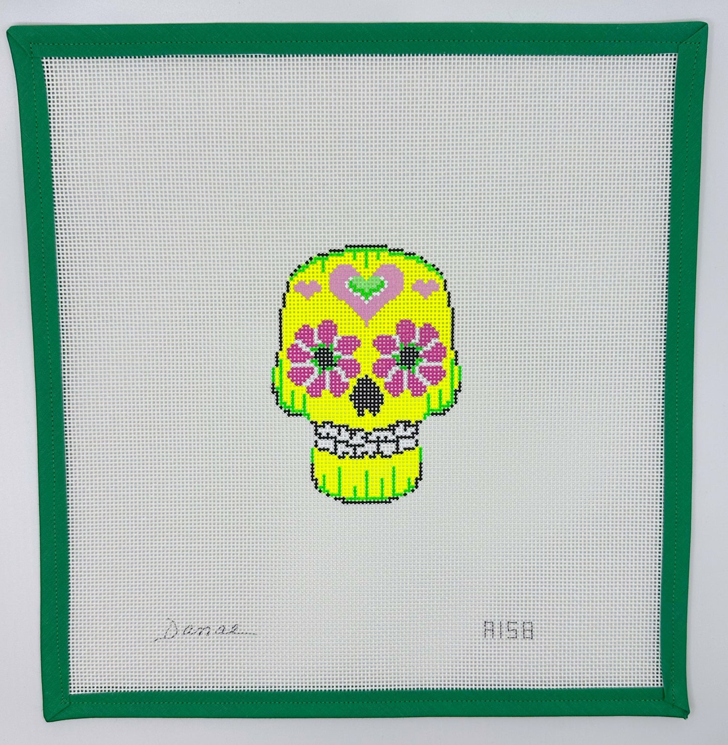 A-158 Neon Sugar Skull