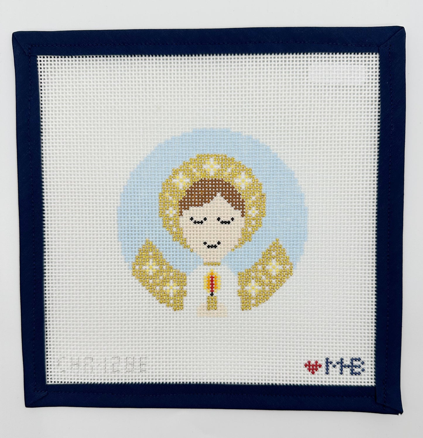 Angel Boy Brunette Round