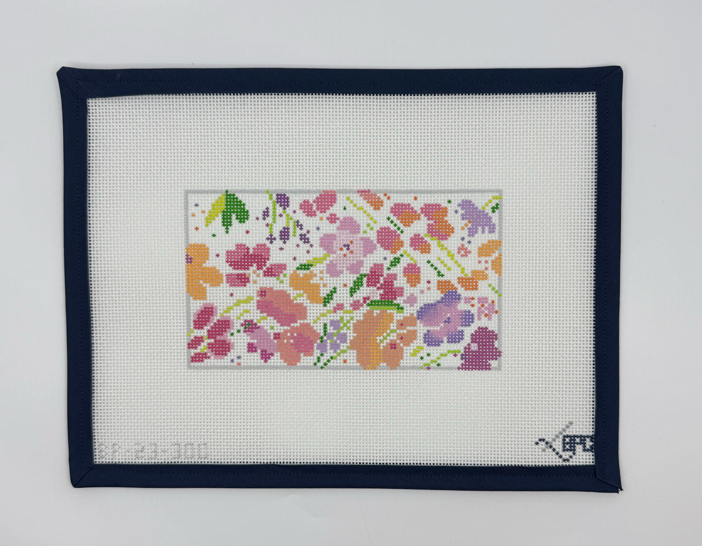23-300 Preppy Floral Rectangle