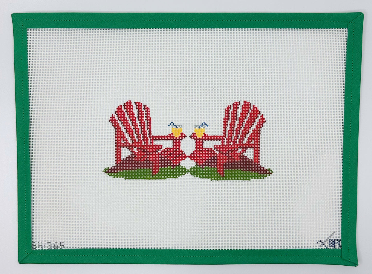 24-365 Two Red Adirondacks
