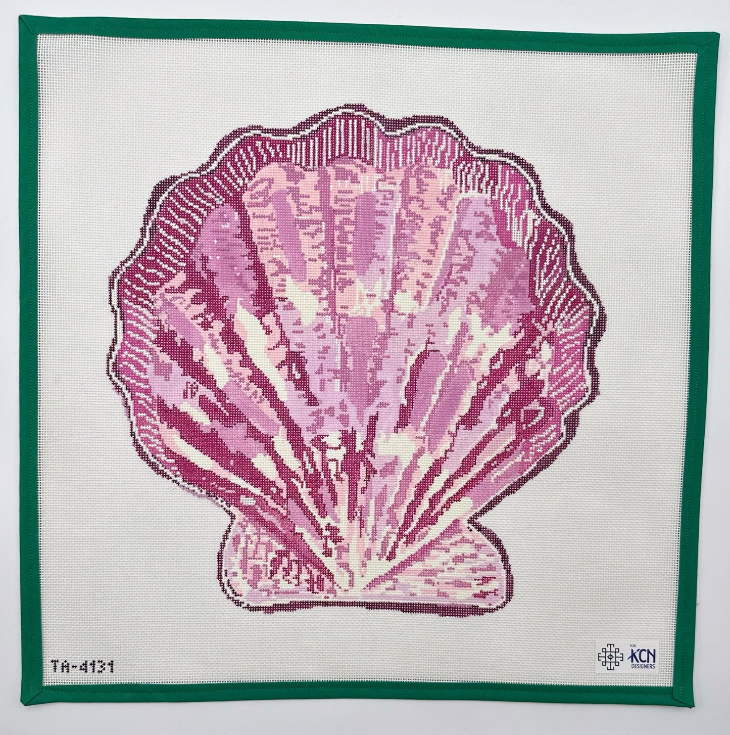 Scallop Canvas - Pink