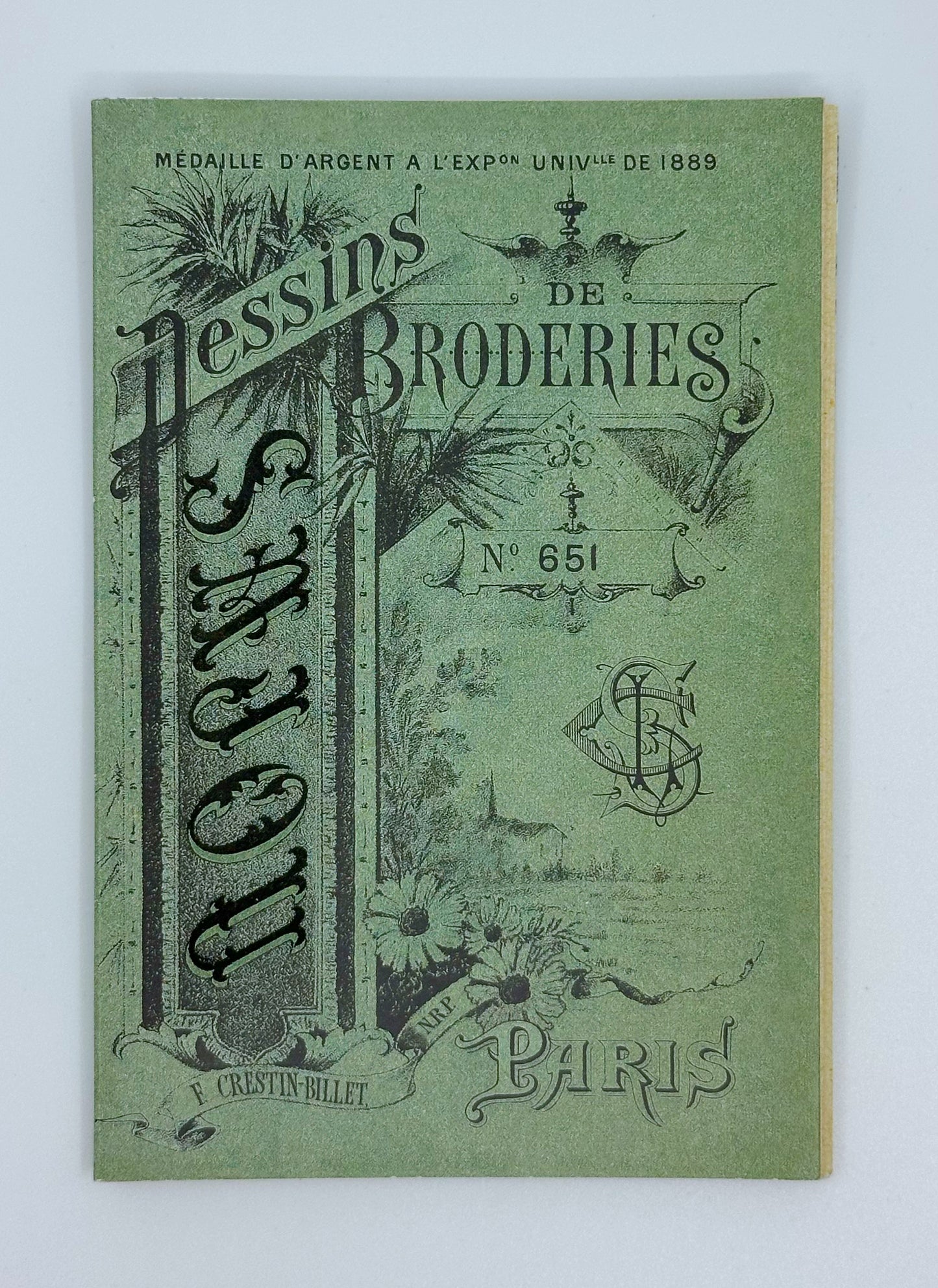 Sajou Green Cross Stitch Albums