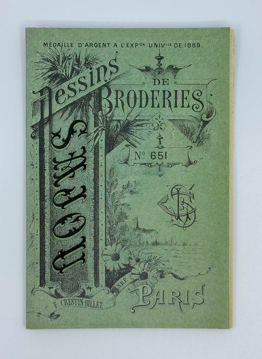 Sajou Green Cross Stitch Albums