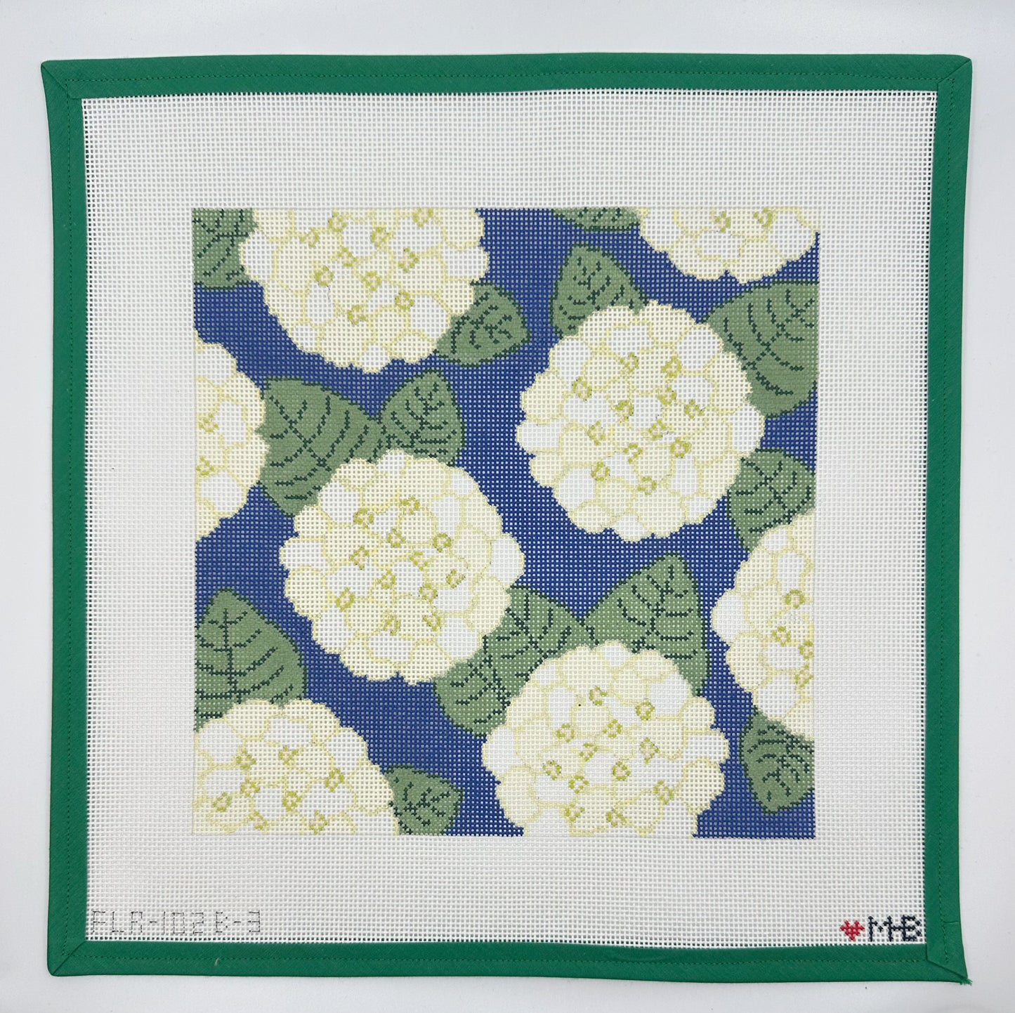 Hydrangeas Pillow - White
