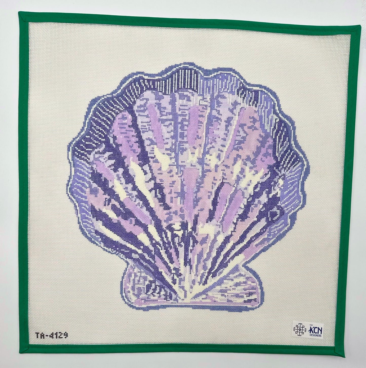 Scallop Canvas - Lavender