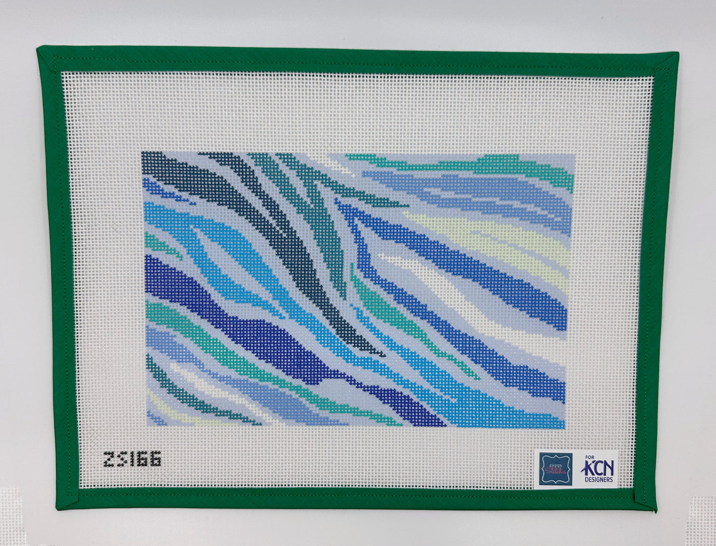 Blue Waves Canvas