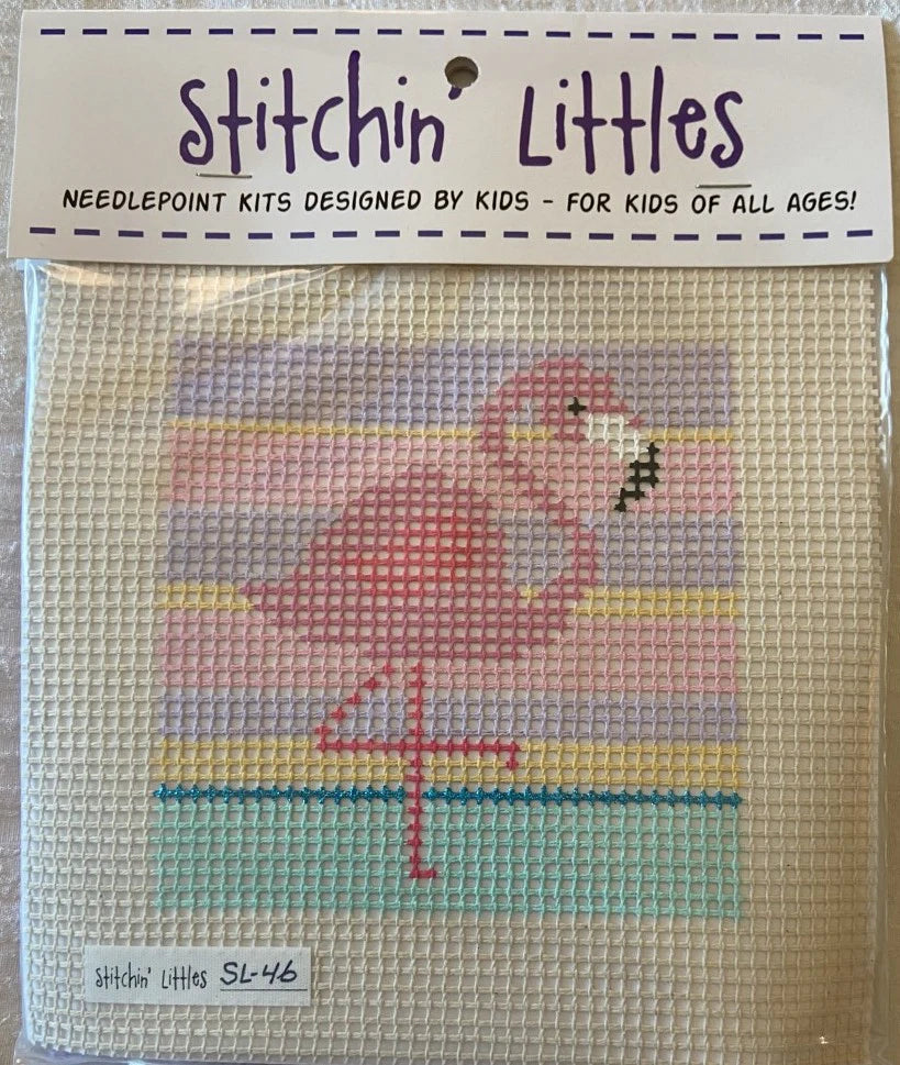 Stitchin' Littles - SL-46 Flamingo Sunset