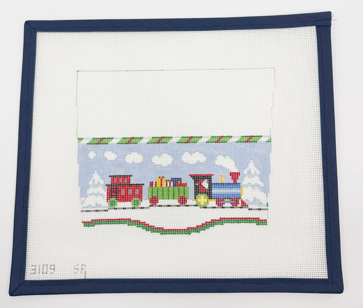 Train Stocking Cuff