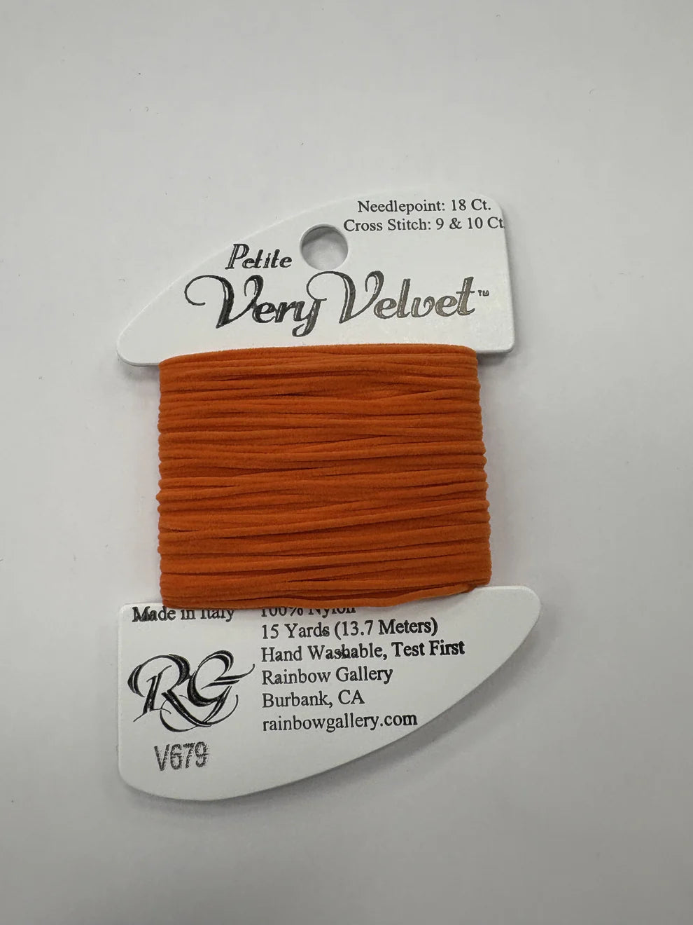 Petite Very Velvet V679 Brite Orange
