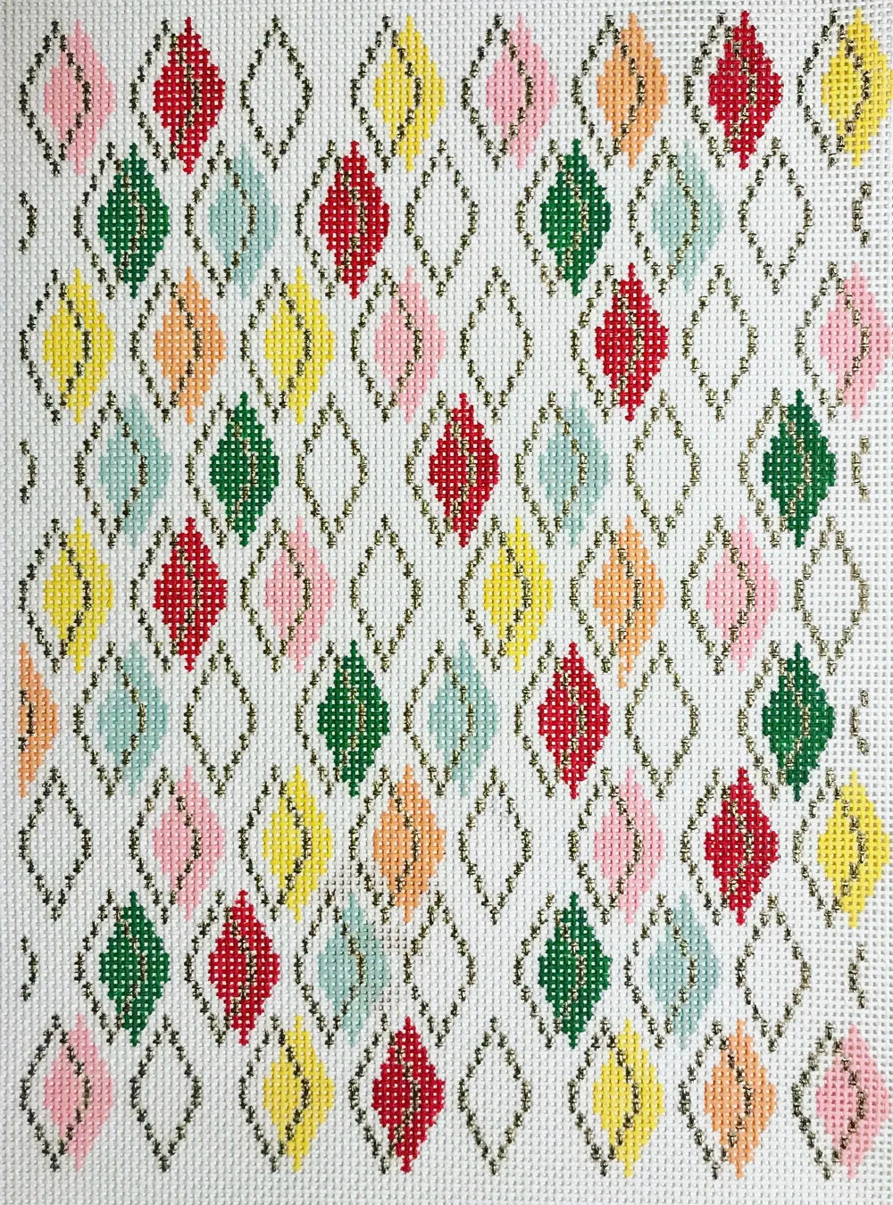 Geometric Series Interlocking Diamonds - TRUNK SHOW - 15KK-2