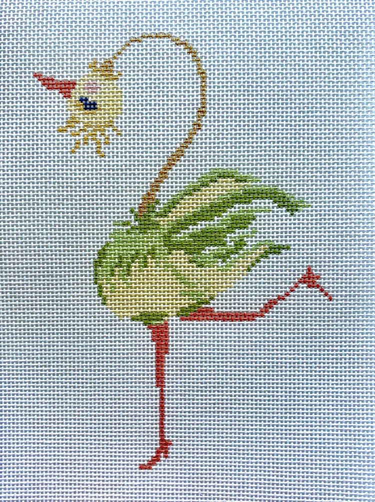 Strange Birds Green - TRUNK SHOW - 32L