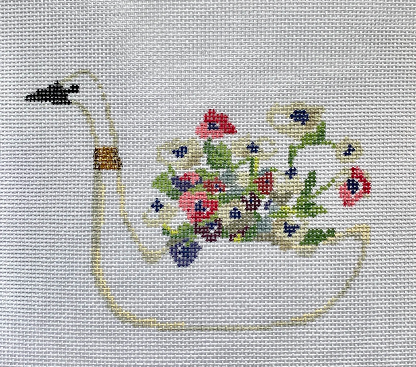 Swan Ornament - TRUNK SHOW -DG-1N