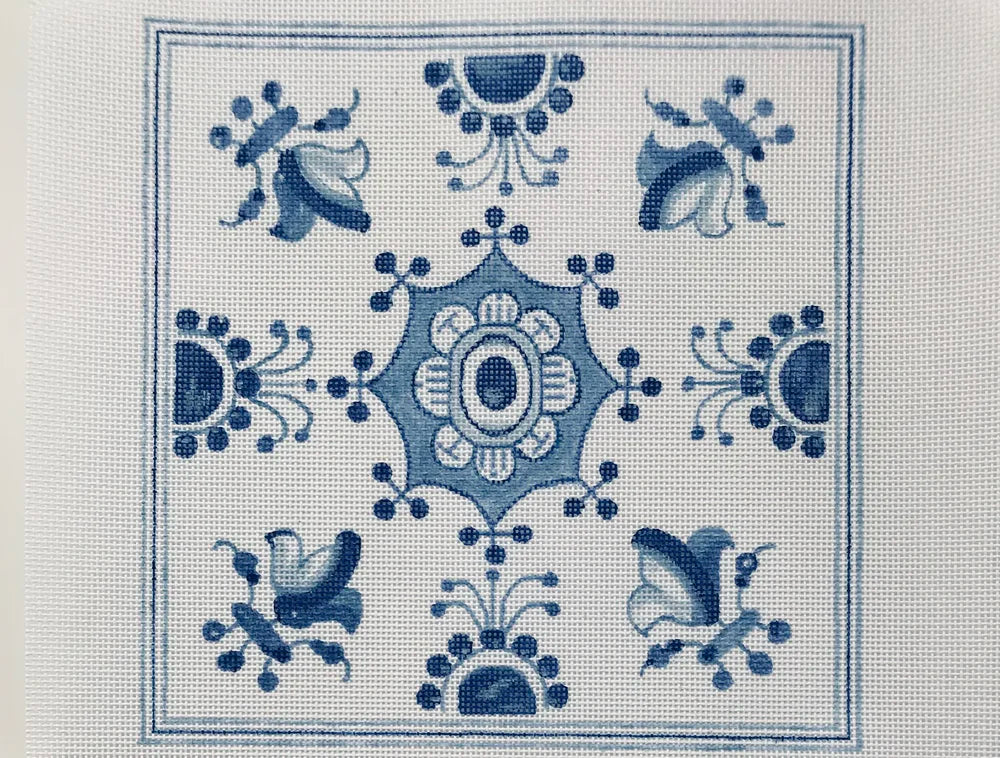 Tulips and Fleur de Lis - TRUNK SHOW - TSG34-B