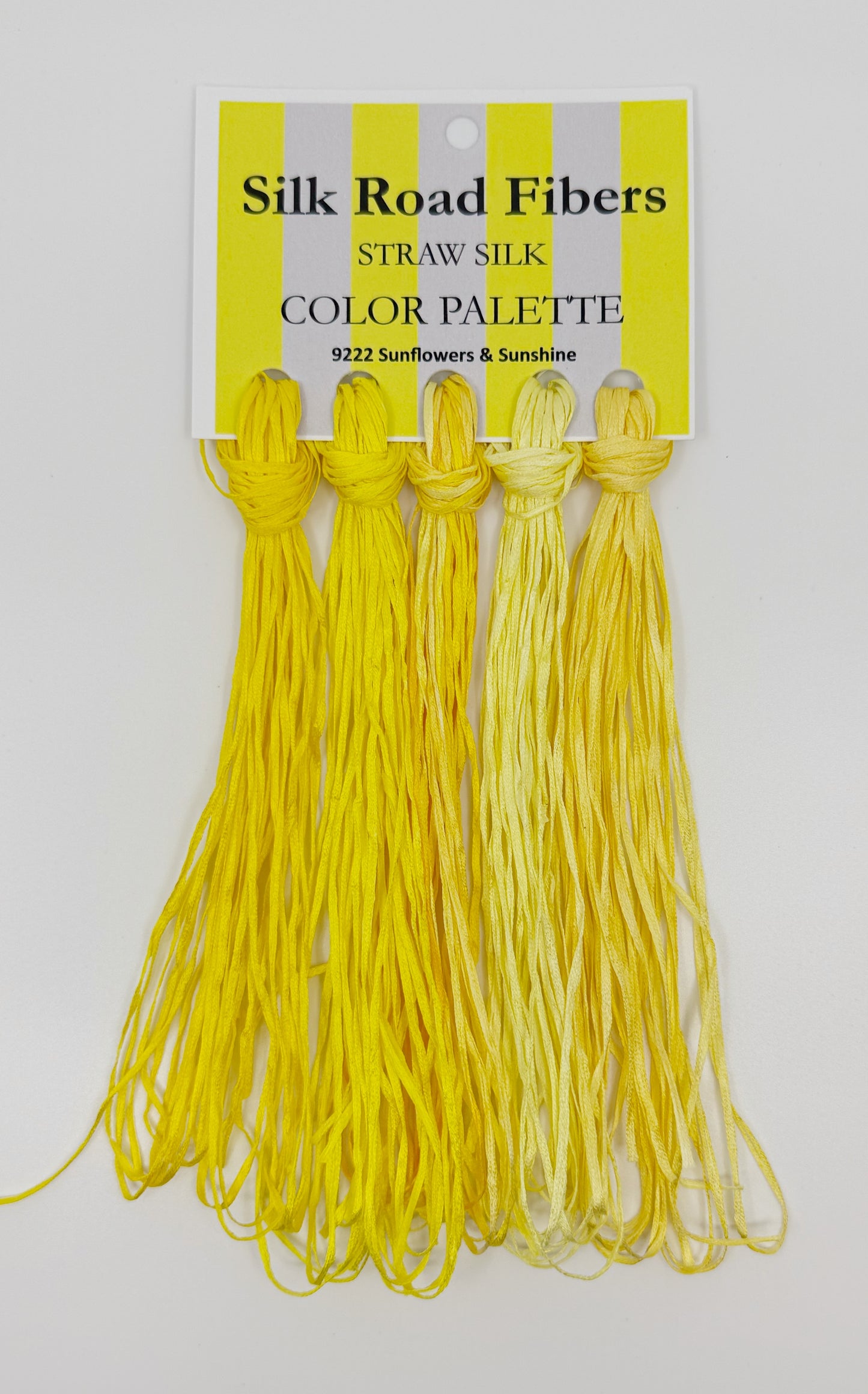 Straw Silk Color Palette - Sunflowers & Sunshine