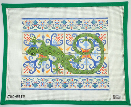 Lizard on Tile