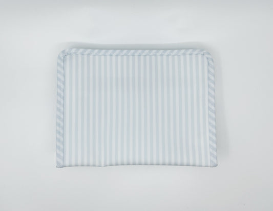 Roadie Medium Zip Pouch - Pimlico Stripe Blue