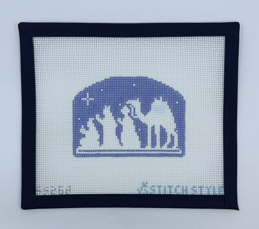 Blue and White Wise Men