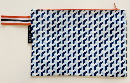 Large Zip Pouch - Maze