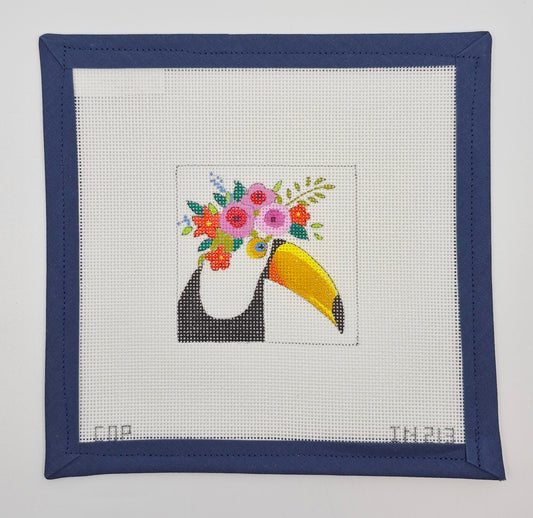 Toucan with Flowers IN213