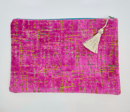 Anna Clutch - Hot Pink