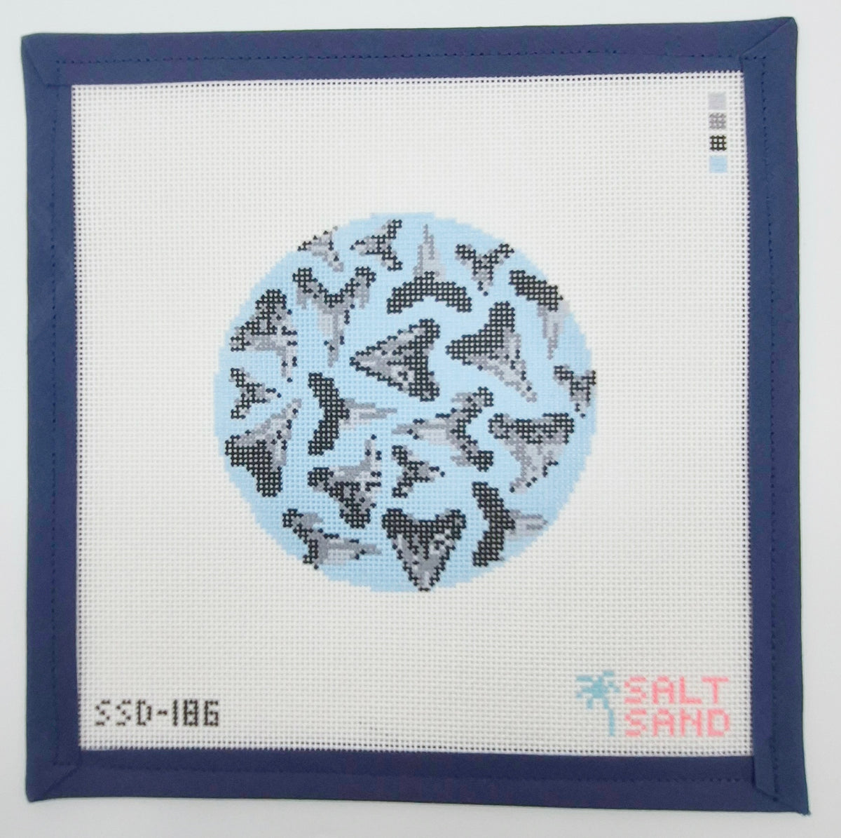 Shark Teeth Round SSD-186