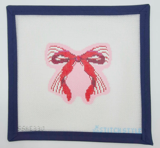 Pink and Red Double Bow SS330