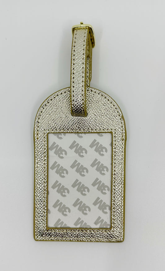 The Bag Tag - Gold Palm