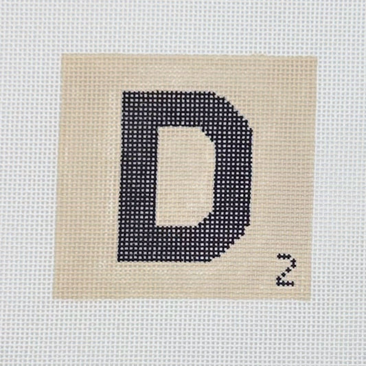 Scrabble Tile D - BW71