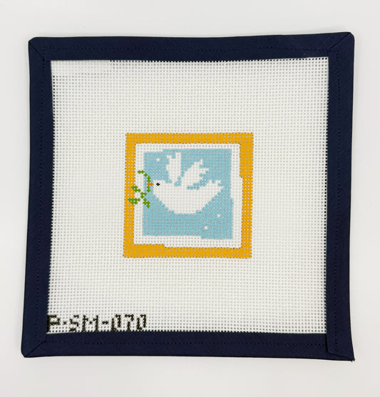 Dove - Aqua Facing Left