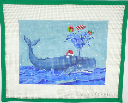 SC-PL05 Whale with Holiday Spout