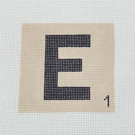 Scrabble Tile E - BW72