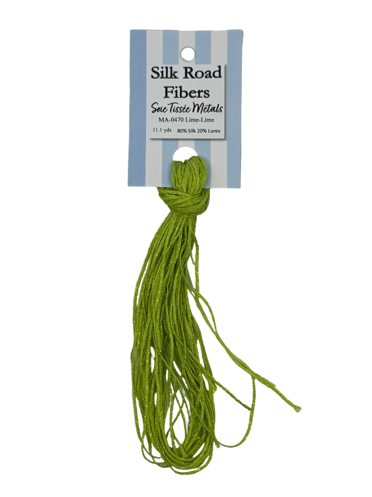 Soie Tissée Metals MA-0470 Lime-Lime