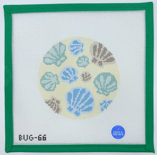 Seashell Coaster - Neutrals