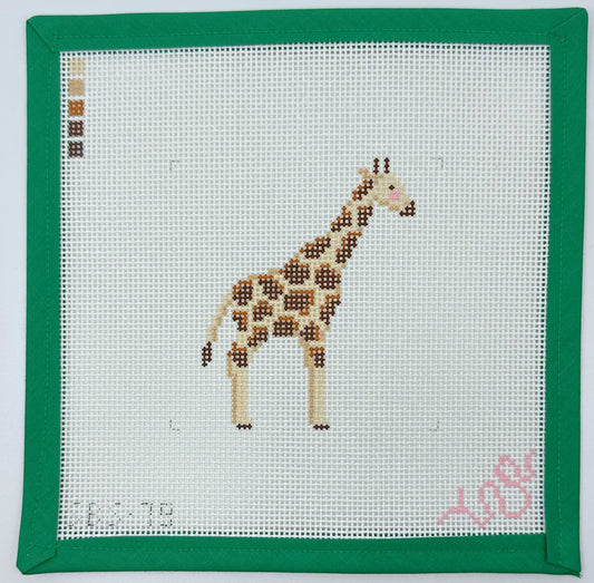 Baby Giraffe Needlepoint Canvas
