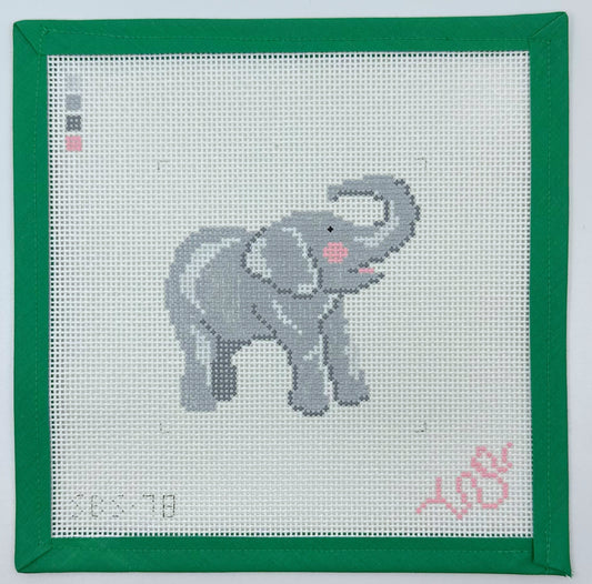 Baby Elephant Needlepoint Canvas