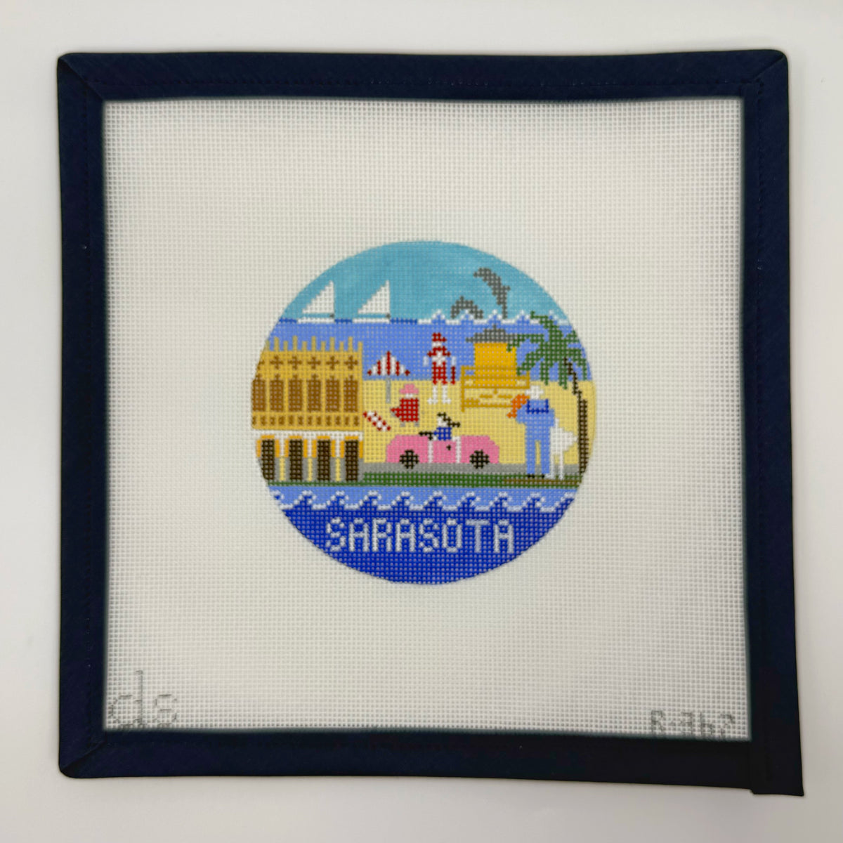 Sarasota Round Ornament