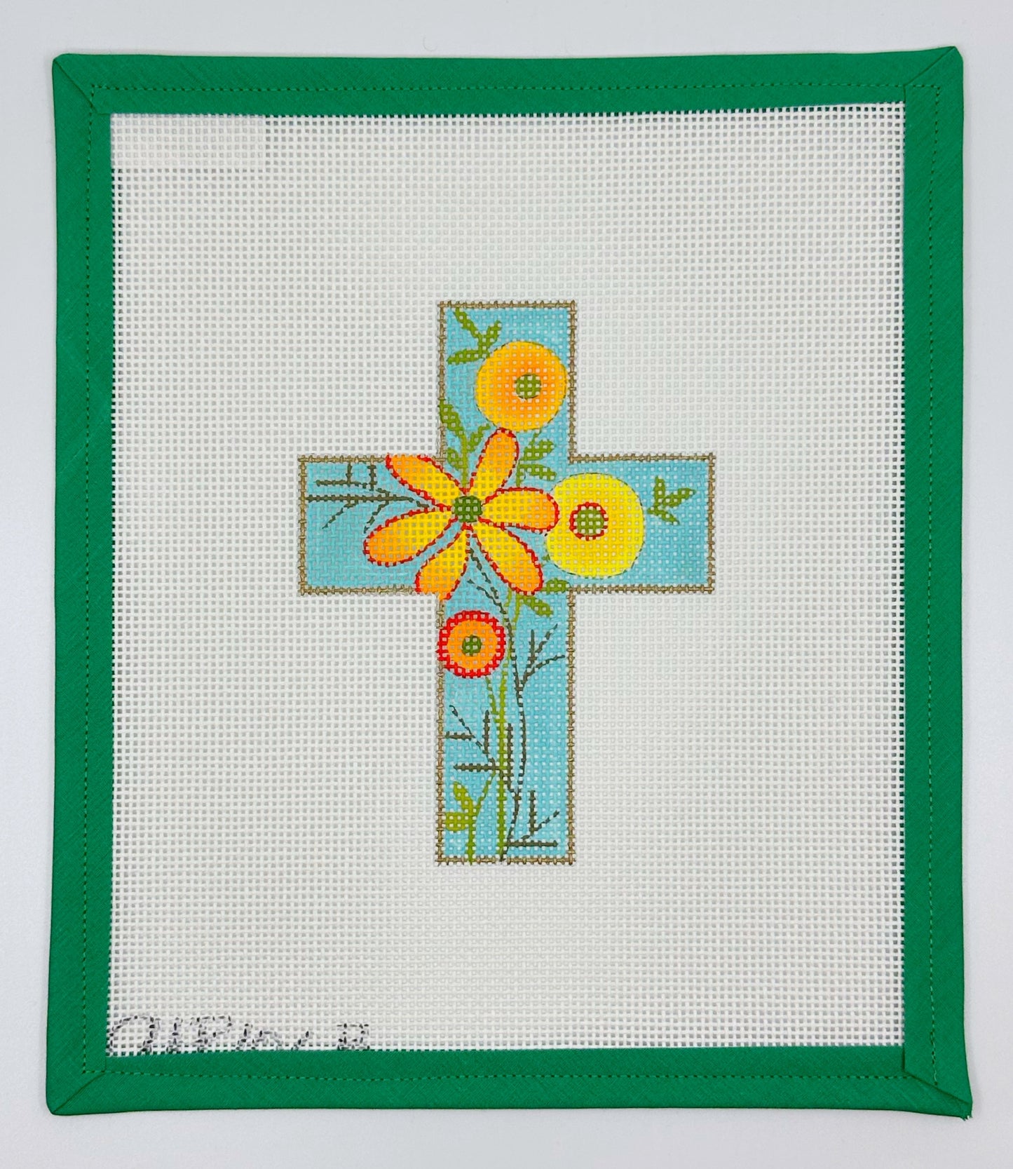 Sunshine Floral Cross