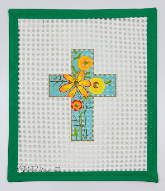 Sunshine Floral Cross