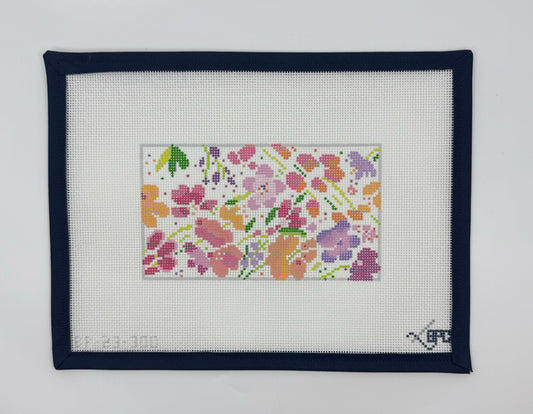 23-300 Preppy Floral Rectangle