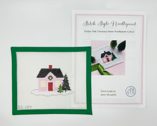 Pink Christmas Home