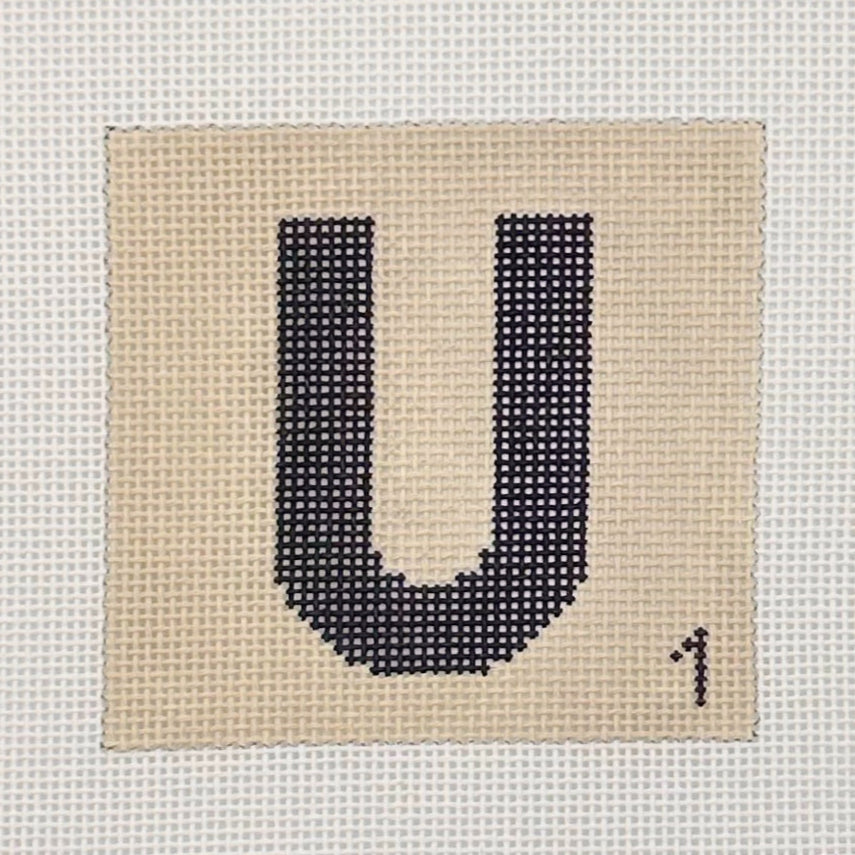 Scrabble Tile U - BW88
