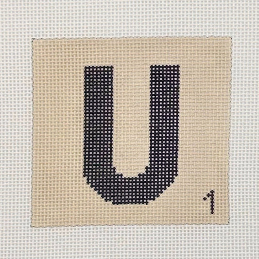 Scrabble Tile U - BW88